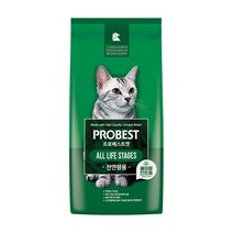 프로베스트 캣 그린 15kg 전연령 고양이 건식사료