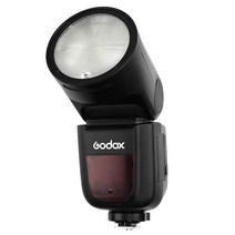 GODOX V1 카메라플래시 전용 라운드헤드 조명 촬영용, V1+VB26 예비 배터리 캐논
