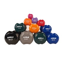 대한스포츠 애플 덤벨 아령 kg당 2개 1세트 1kg~10kg 구성, 1kg세트