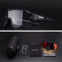 사이클링 안경 남성 선글라스 자전거 폴라로이드 변색 5 렌즈 고글 여성 MTB 남자 자전거 스포츠 낚시 액세서리