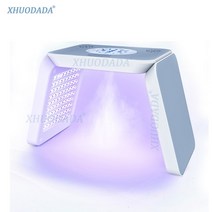 LED 마스크 고주파 피부 마사지기 광자 pdt 미니 스파 페이셜 pdt 핫 콜드 스프레이 광자 모이스춰라이징 led skin rejuvenation beauty device, PDT-UK 플러그