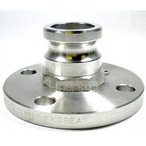 국산 스텐 캄록 후렌지연결 카플링 LAS 100A 국내산 산업용 튼튼, 1개
