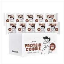 랩노쉬 단백 쿠키 더블초코, 40g, 10개