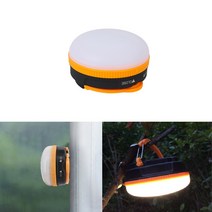다이소 캠핑 랜턴 LED 휴대용 작업등 차박 조명 텐트 건전지 자석 부착 고리형 SMD, SMD 랜턴 1개(건전지미포함)