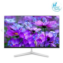 한솔시스템 60cm FHD 베젤리스 모니터 블랙, H2411FB 일반