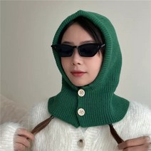 [사은품증정] 니트 바라클라바 넥워머 여성 겨울 모자 발라클라바 버프 워머