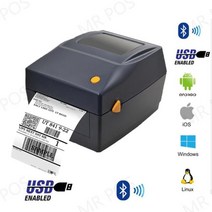 택배 송장 프린터 바코트 영수증 XPRINTER 라벨 바코드 열 바코드 자동 스티핑, bk usb 블루투스, 씨엔, 영국 플러그