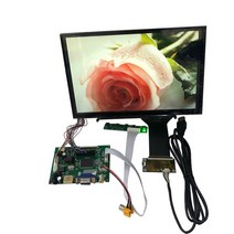 [LCD모니터] 10.1 인치 1280x800 VGA HDMI LVDS 디스플레이 고휘도 IPS 10 포인트 정전 식 터치 스크린, 02 Touch kit