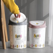 북유럽풍 디자인 이리나 휴지통, 이리나 휴지통 3호(7L)_그레이