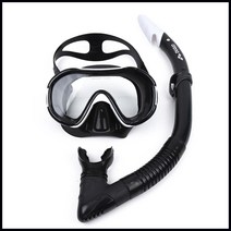 아레나 레져용 마스크스노클링 물놀이풀세트BLK 다이버 아쿠아리움, A3AC1OK52-BLK