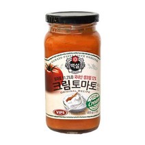 UL + CJ백설 크림토마토파스타소스455g_S/N:12+721100 ; 파스타소스 간장소스 소스 스테이크 돈까스 CJN3111, 1