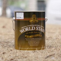 페인트김사장 월드스테인 마스터 3.5L 오일스테인 목재내구력 강화 방부 방충, WS-3000(투명)