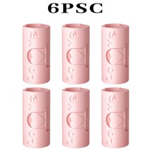 슈링클페이퍼6pcs 침대 시트 클립 플라스틱 미끄럼 방지 클램프 침대 시트 홀더 패스너, 분홍색