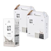 인테이크 소이밀크 서리태, 190ml, 32개