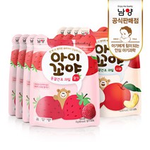 아이꼬야 동결건조 과일 귤, 사과 4개+딸기 4개
