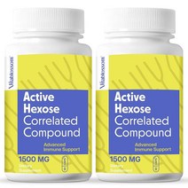 비타블러썸 AHCC 1500mg 90 캡슐 2팩 1세트 Vitablossom Active Hexose Correlated Compound