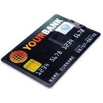 예쁜USB 귀여운 이쁜 USB 메모리 제작 각인 JASTER 방수 슈퍼 슬림 신용 카드 2.0 플래시 드라이브 64 기가 바이트 pendrive 4 8 16 32 은행 모델 스틱, 64GB, 10