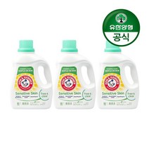유한양행 [유한양행]암앤해머 퍼퓸앤다이프리 센서티브스킨 2.21L 3개, 단일옵션