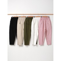봄신상 기본 데일리 밴딩형 폴마 항아리 7부 카고 팬츠