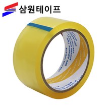 삼원테이프 OPP 박스테이프 국산 러버 투명 40M, 10개