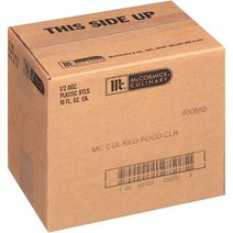 McCormick 요리용 레드 푸드 컬러링 16 fl oz McCormick Culinary, 16 Fl Oz (Pack of 6) McCormick, 16 Fl Oz (Pack of 6)