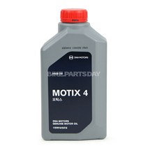 DNA모터스(구 대림) 모틱스4 10W40 오토바이 엔진오일 1리터, 1개