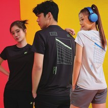 요넥스 229TR001M 002F 남여 라운드 반팔 티셔츠 2색상