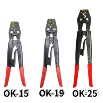 단자압착기 OK-15 OK-19 OK-25 압착기 터미널 원형단자 압착단자 국산