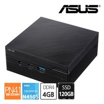 [에이수스] ASUS 미니PC PN41-BBC035MV N4505 4GB SSD120GB, SSD 120GB