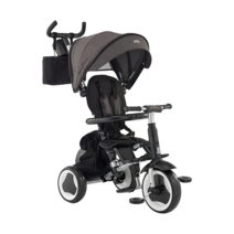 삼천리 2023 샘트라이크 콤팩트 신형 유모차 자전거 세발 트라이크, 멜란지블랙, [ 멜란지 블랙 ]