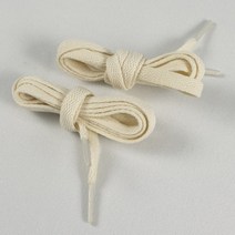 아이보리 크림색 신발끈 운동화끈 120cm