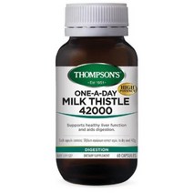 톰슨 밀크시즐 42000 60정 엉겅퀴 - Thompsons Milk Thistle 60T