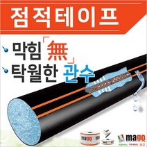 유로팜 마고 점적테이프 길이200m 간격10cm
