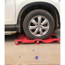 자동차 견인 운반 이동 장치 이동 승용차 돌리 카트 승용차 끌차 리어카 호이스트 수레, 36인치 블랙 조명포함 /두꺼운 버전 + 1개