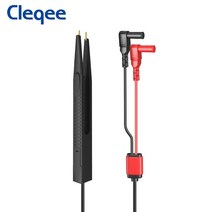 테스트기리드선 Cleqee P1510 SMD 칩 테스트 리드 구성 요소 LCR 도구 멀티 미터 IC 테스터 펜 프로브 와이어 핀셋 케이블