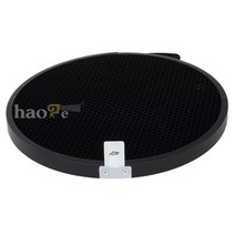 플래시디퓨저 촬영소품 Haoge-40 도 알루미늄 허니콤 그리드 프로포토 줌 리플렉터 2 용 홀더, 한개옵션0