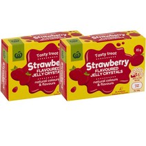 울워스 젤리 딸기 85g Woolworths Jelly Strawberry, 2팩