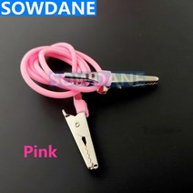 치과스카프클립 치과 턱받이 클립 체인 냅킨 홀더 오토 클레이브 고무 액세서리 부품 치아 미백 10 개, 07 10 Pcs Pink, 한개옵션1