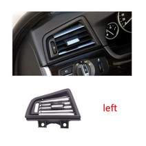 에어컨 환기 그릴 아웃렛 패널 LHD 앞줄 바람 좌측 중앙 우측 크롬 플레이트 BMW 5 시리즈 F10 F18용, LEFT