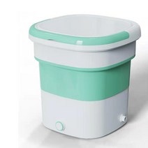 접이식세탁기 FF100 미니세탁기(출력135w), 녹색