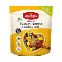 린우드 밀드 오가닉 아마씨 해바라기호박씨 425g, 425g (1개 팩)