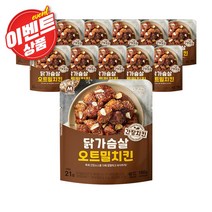 [증정이벤트] 미트리 닭가슴살 오트밀치킨 간장치킨 150g, 오트밀치킨 간장치킨 12팩