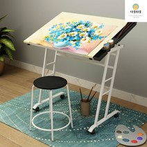드로잉테이블 미술 스케치 그림 작업대 웹툰 그림 이젤, 드로잉심플