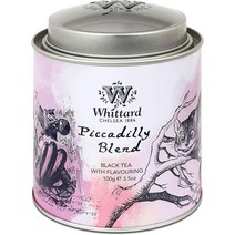 Whittard of Chelsea 위타드 첼시 엘리스 티 캐디 피카딜리 브랜드 성인을 위한 선물 세트 100g -영국직송