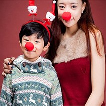 고급형 루돌프 사슴코 크리스마스 파티 선물, 단품
