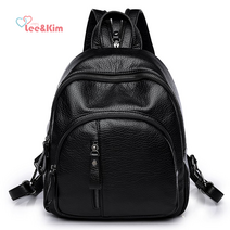 리앤킴 여성 가죽 백팩 패션 lnk610