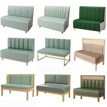 붙박이의자 소파 카페 레스토랑 업소용 호텔 쇼파 대기의자, L 120 X 65 X 90 cm