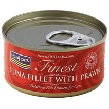 피쉬포캣 참치 새우 캔 70g x 10캔 1박스