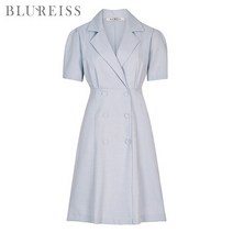 블루레이스 블루레이스 테일러드더블버튼원피스_B2M1OP4111