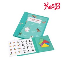 유아 도형놀이 칠교 자석 창의력 교구 집중력 어린이, ♣20개묶음